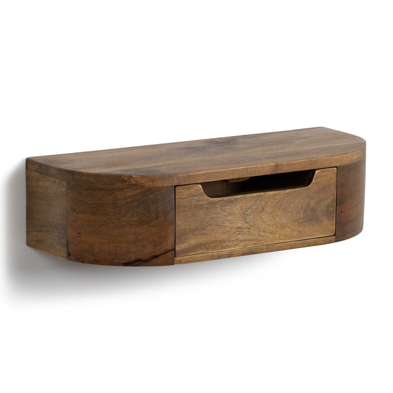 50cm W Solid Wood Bedside Table