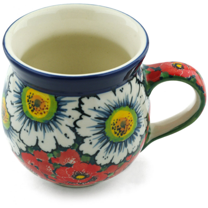 Grande tasse à bulles en grès 12 oz
