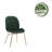 Gleno 18.11'' H Velvet Upholstered Side Chair-1959705490