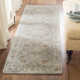 Desmondia Handmade Wool Aqua/Ivory Rug