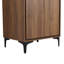 Armoire de salle de bain moderne 24 po, sans lavabo supérieur, meuble-lavabo simple avec 2 portes, bois d'ingénierie, portes de rangement faciles à installer et à remplacer. Preuve, à entretenir. Style américain,