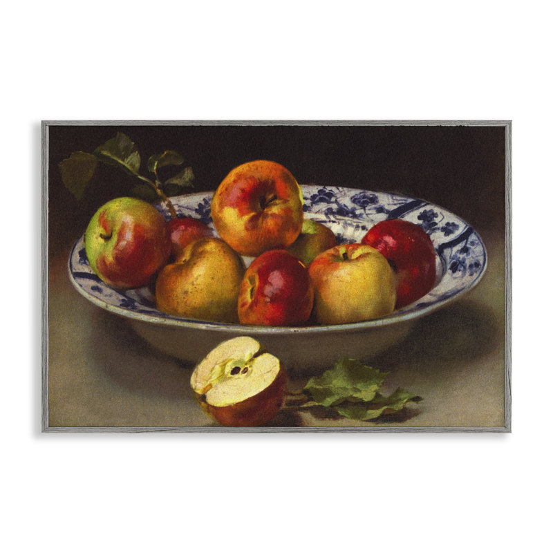 «Mixed Apples Still Life», estampe numérique par Tina Higgins Designs, Inc., H 20 po x l 30 po, Estampe numérique Farmhouse
