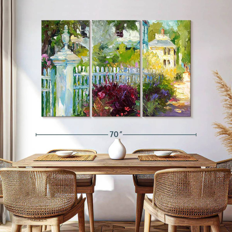 Alvord Flowers Landscape II, 42" H x 65" W