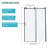 Stylish 48X76 Inch Single Sliding Bypass Shower Enclosure, 5/16 In. (8Mm) Tempered Glass, Easy Installation, Modern Bathroom Upgrade, Shower Door-123698848