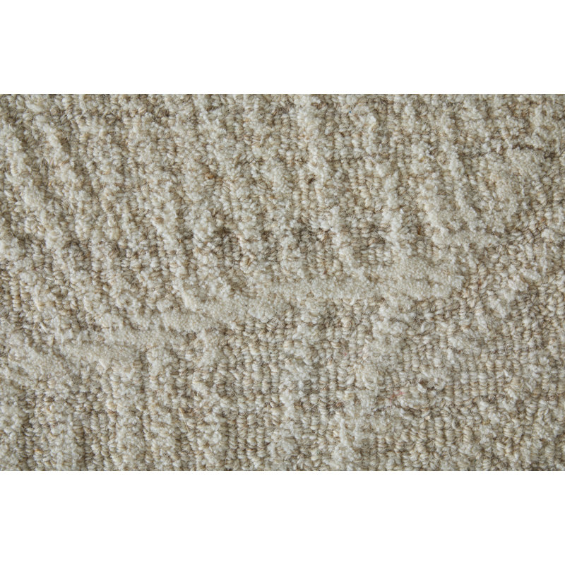 Winston Modern Floral & Botanical Area Rug, Ivory, Rectangle 2' x 3'