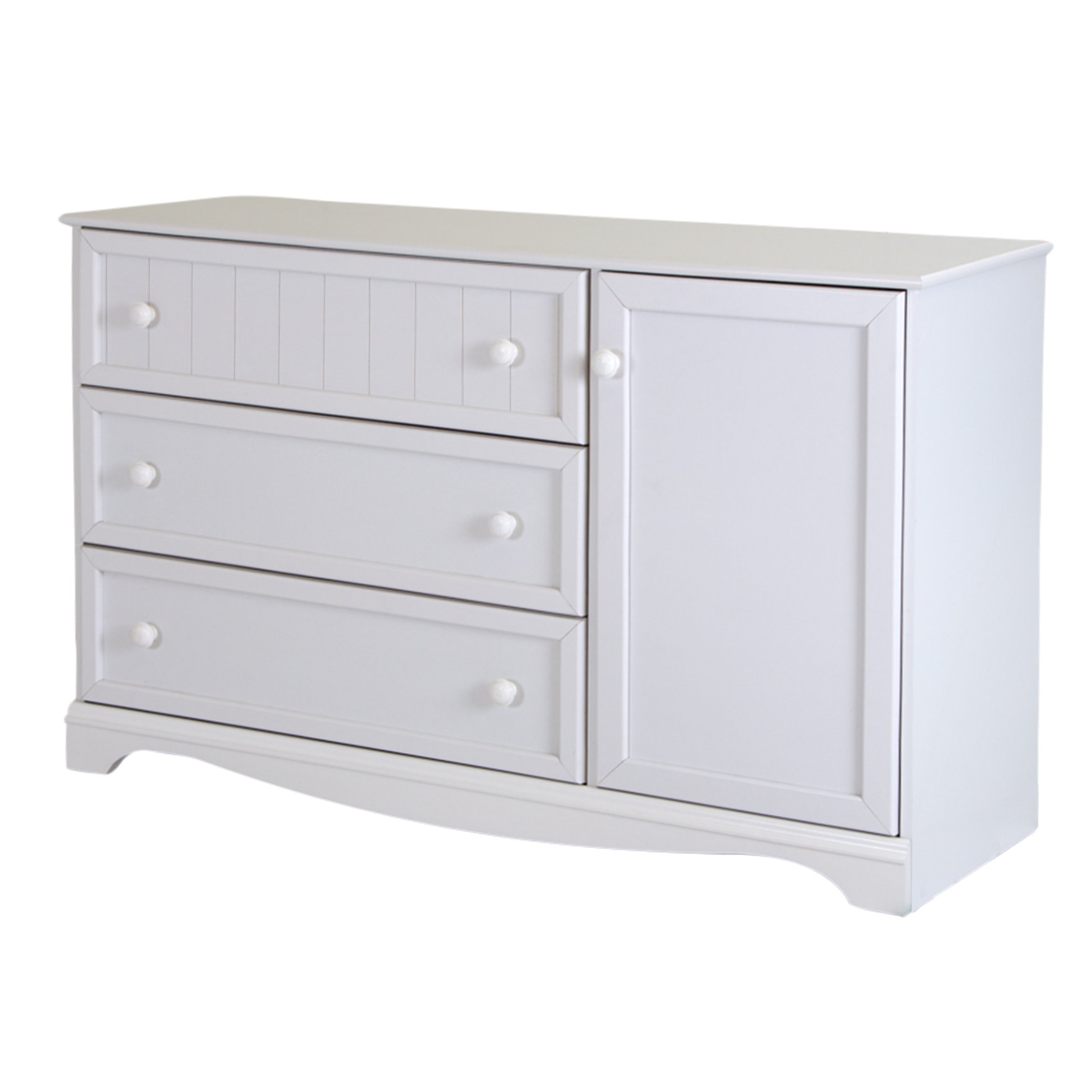 Brookside 3 clearance drawer combo dresser