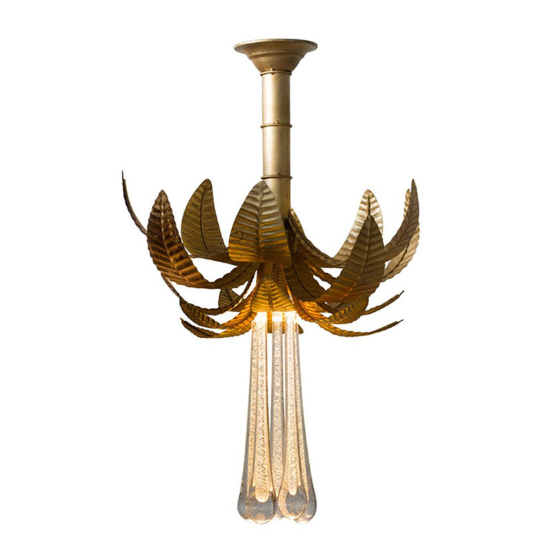Lustre unique à 3 lumières DEL Sansa