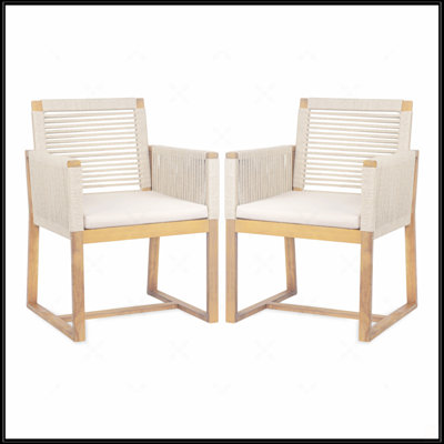 Outdoor Dining Chairs Set Of 2