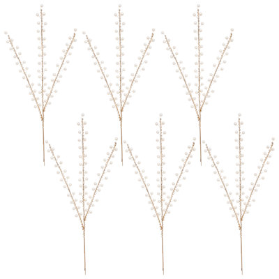 Classic Pearl Berry Spray, 32.5 Inches