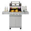 🎁 Housse de barbecue gratuite incluse | Armoire pour barbecue en acier inoxydable de plus grande capacité à 4 brûleurs Monument Grills🔥