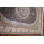 Tapis floral bleu 7 x 7