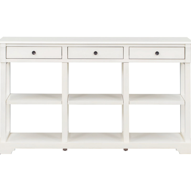 32.32'' Console Table, Antique White