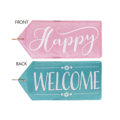 Jurrell All-Weather Canvas Text & Numbers Wall Decor