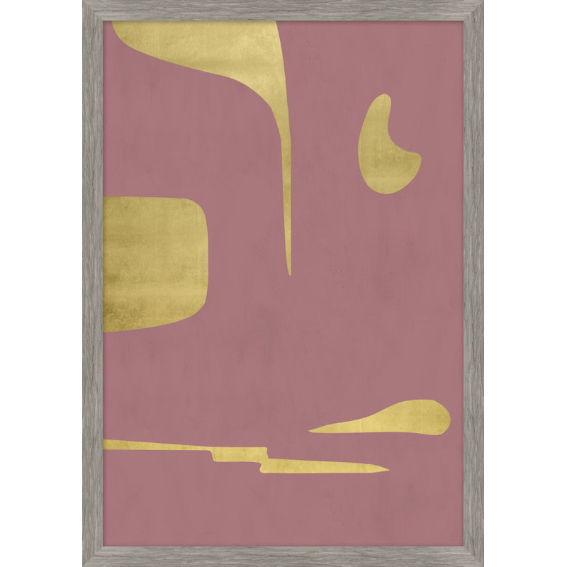 Blush Gilt Composition " Blush Gilt Composition 6 " by Thom Filicia
