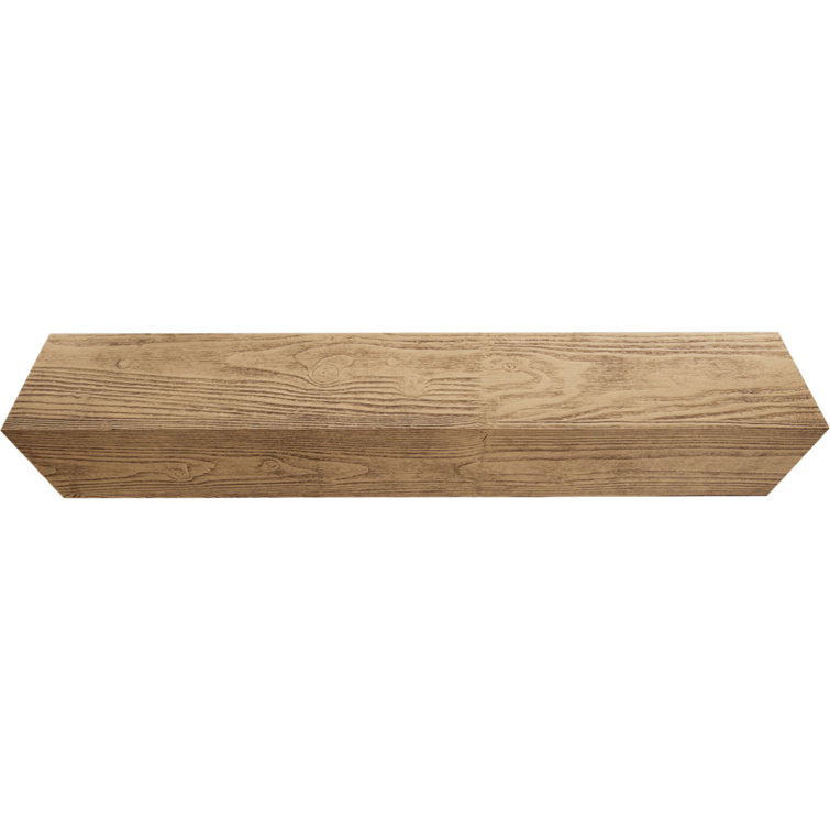 Sandblasted Endurathane Faux Wood 3-Sided Ceiling Beam (U-beam)