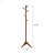 Walnut 6-Hook Coat Rack