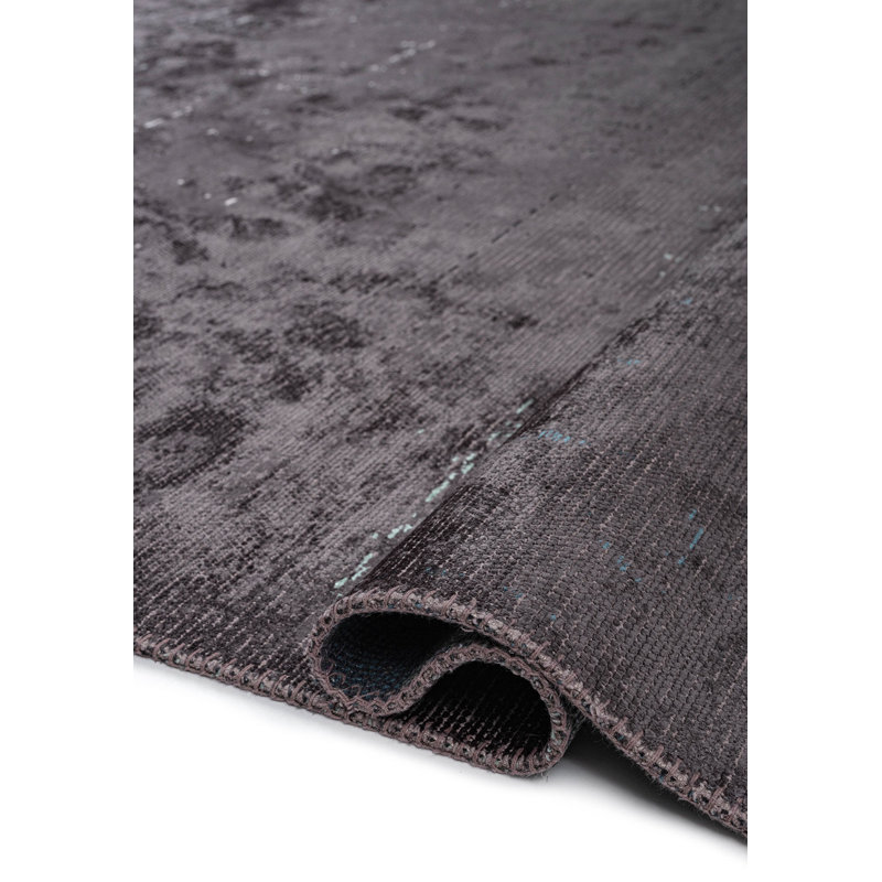 Amoros Solid Colour Hand Loom Indoor / Outdoor Area Rug, Rectangle 5'3" x 7'6"