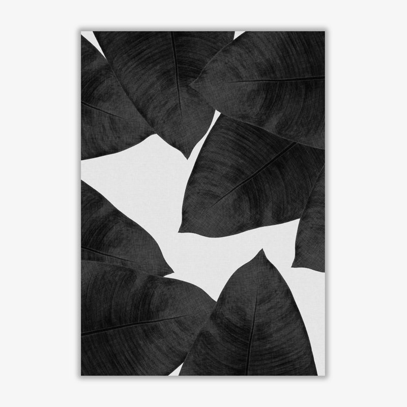 Banana Leaf II - Print, No Frame, 60 cm H x 42 cm W x 1 cm D