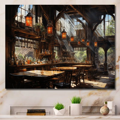 Cowboy Western Saloon - Cowboys Framed Prints