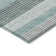 Machine Washable Indoor/Outdoor Xhevrie Teal Rug