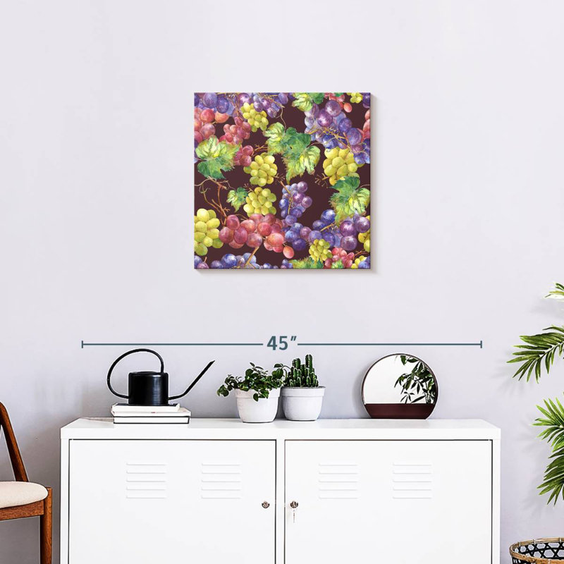 Yarlin Grapes, 20" H x 20" W