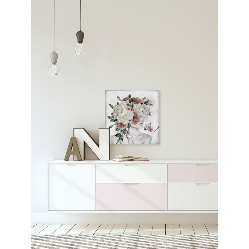 «Pretty Angela» par Marmont Hill - impression sur toile tendue, H 24 po x l 24 po x P 1,5 po
