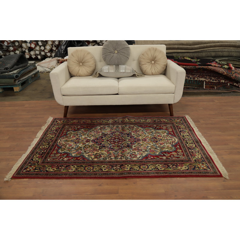 Vegetable Dye Traditional Rug 4x6