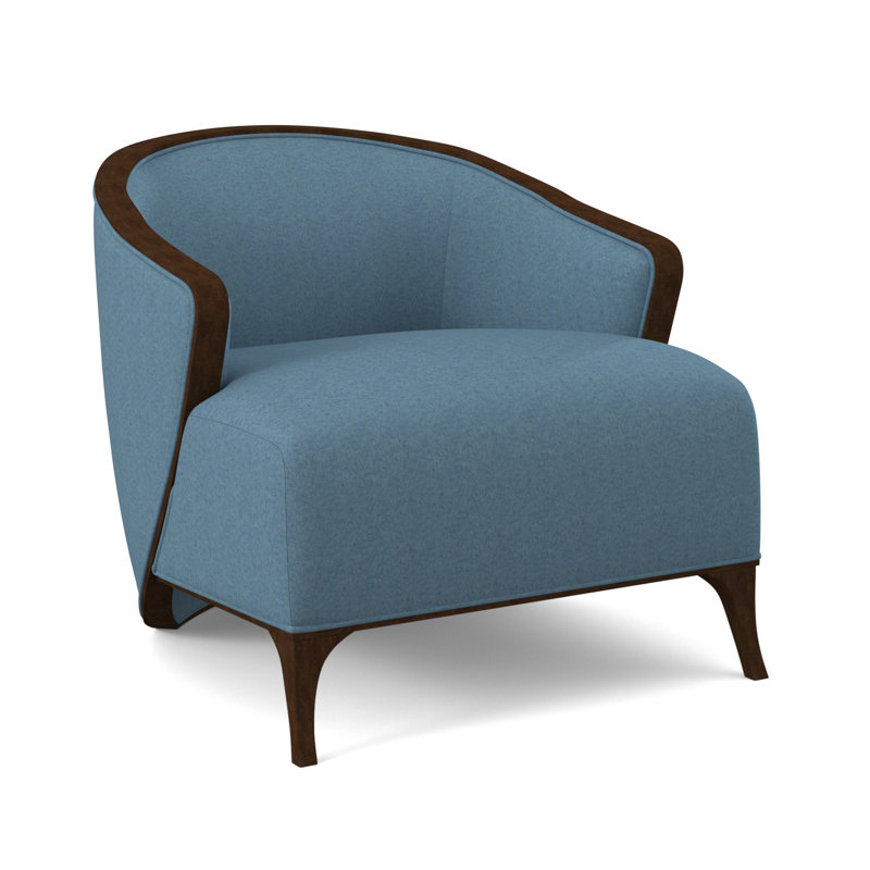 Penegrine Lounge Chair, American Walnut, Edworth Ocean