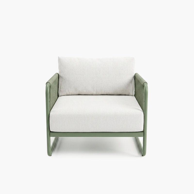 Fauteuil de patio modulaire moderne Sylva, 1, 1 seater