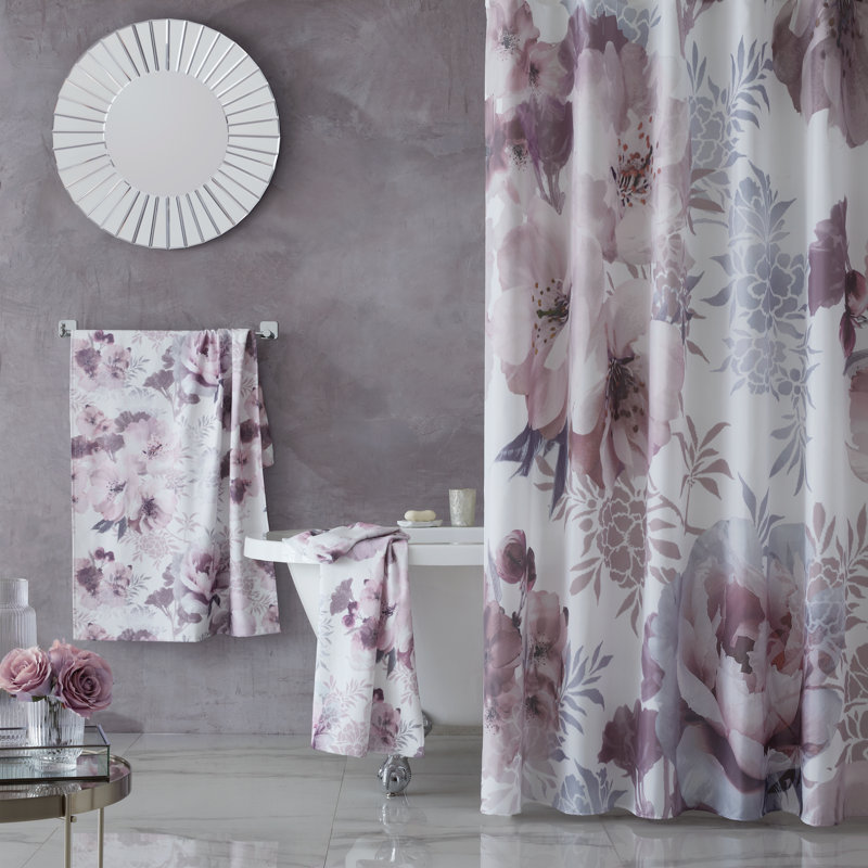 Dramatic Floral Towel