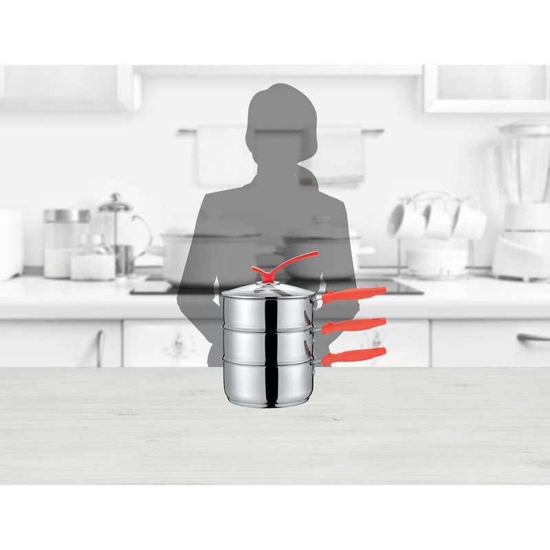 Batterie de cuisine en acier inoxydable 4 pièces Concord