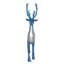 Statues de cerf debout [bleu]