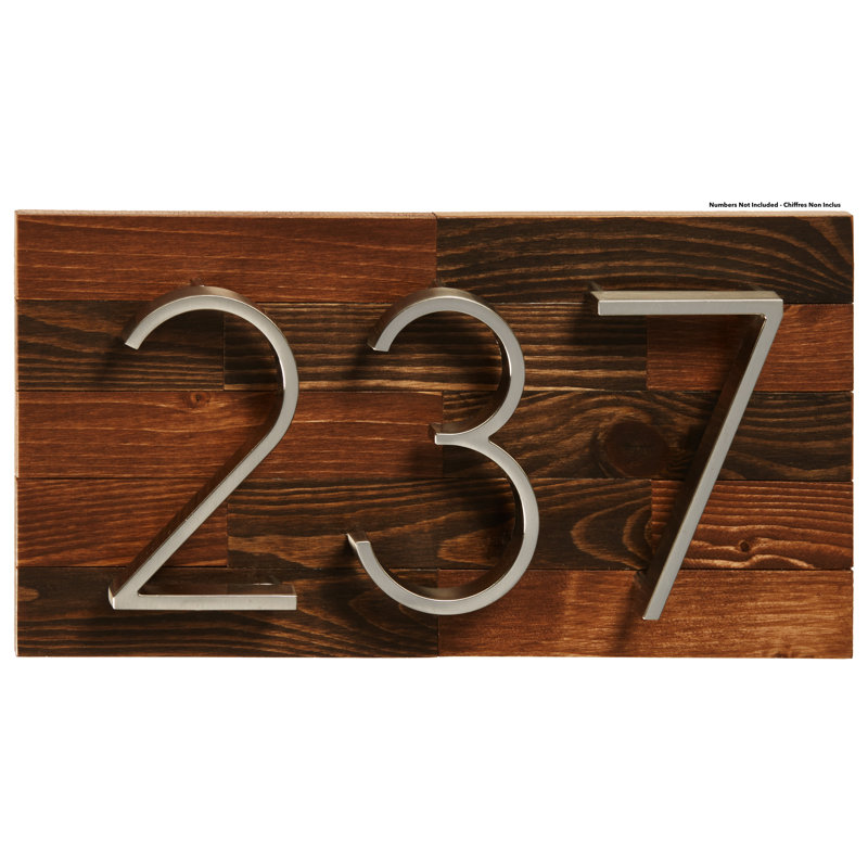 Rectangle Wall Plaque