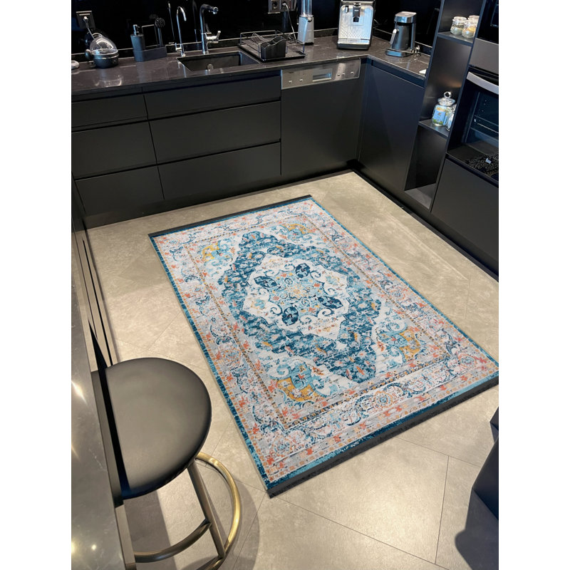 Tapis rectangulaire Vittorina, Rectangle 5 pi x 7 pi 7 po