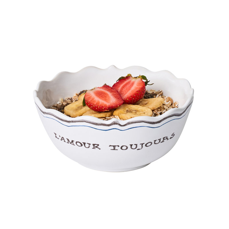 L'amour Toujours Cereal/Ice Cream Bowl