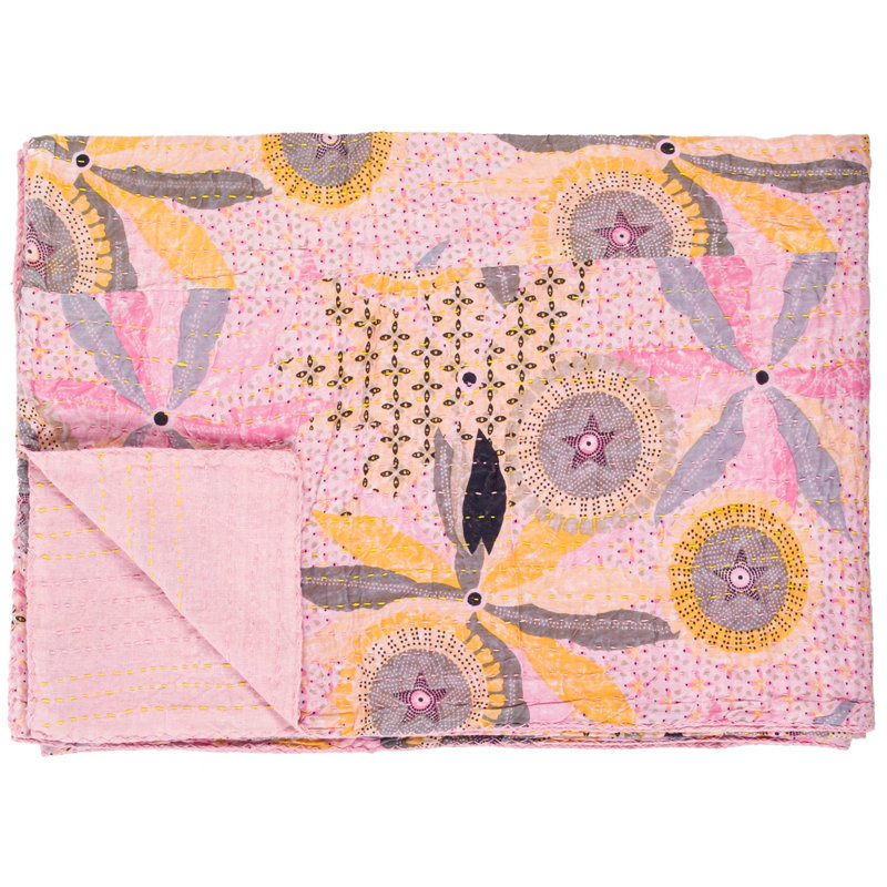  Jeté en coton Kantha