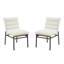 Ensemble de 2 chaises de salle à manger Boucle