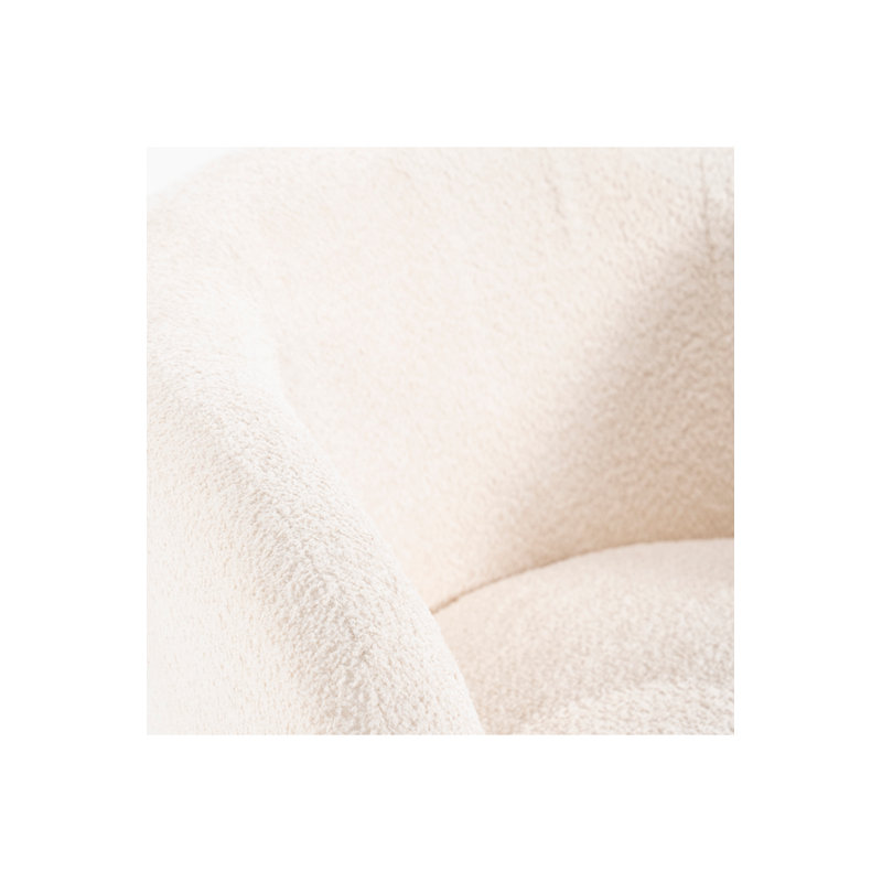 Chaise d'appoint Balou, Polyester beige