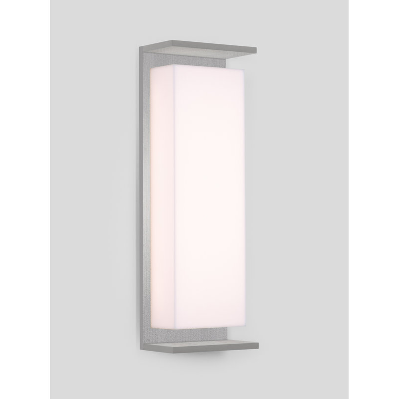 Ora 1 - Light LED Flush Mounted Sconce, 2700K, Brushed Aluminum