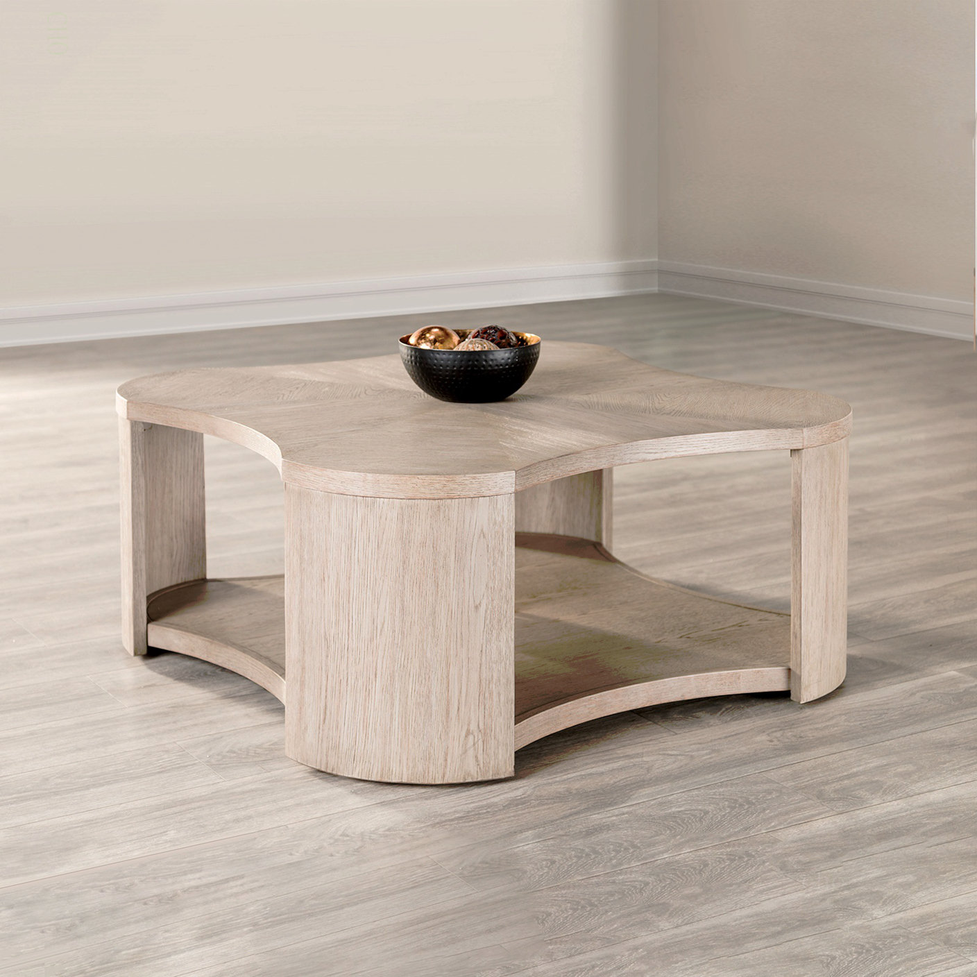 Latitude Run® 1Pc Coffee Table Modern Style With Open Storage Attached ...