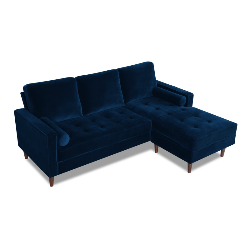 Harper Corner Sofa, Midnight Blue