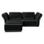 Canapé rembourré avec accoudoirs évasés avec repose-pieds Boucle 94,5 po Upholstered-920305495