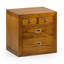 Guildhall 45cm W Solid Wood Bedside Table