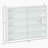 5-Tier Glass Display Cabinet With 2 Doors, Modern Minimalist Design For Versatile Storage And Stunning Display In Any Room