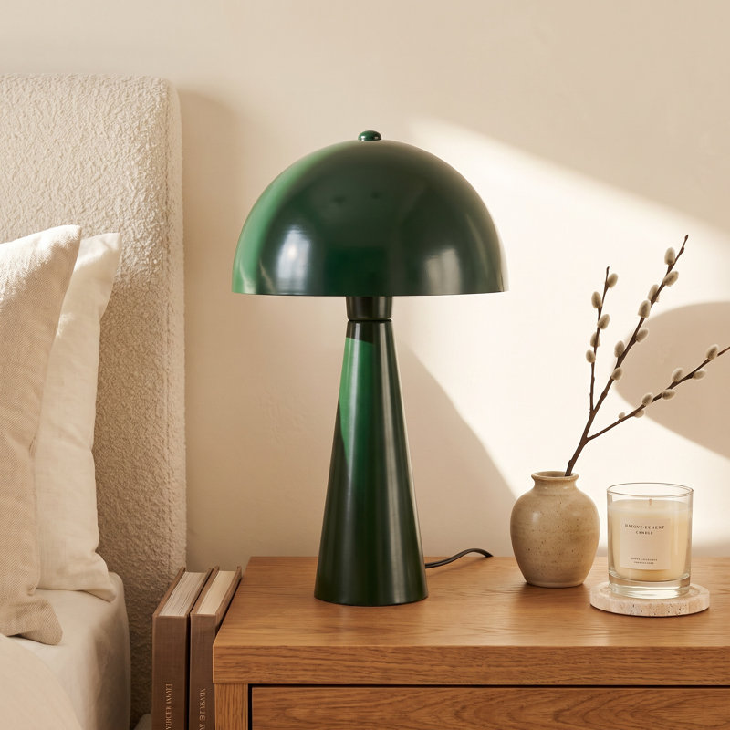 Zola Metal Desk Lamp, Green, Green
