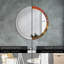 Huldar Glass Flat Wall Mirror