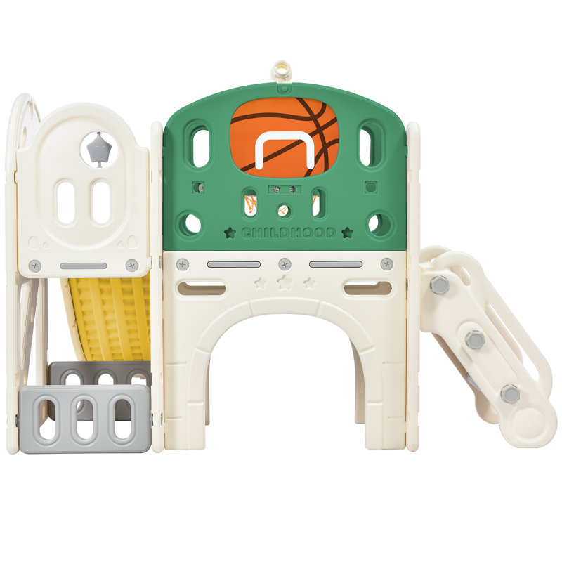 Guin Freeport Park 153cm W Plastic Freestanding Slide