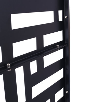 Privacy Screen. Metal For Extended Durability. Outdoor & Indoor Deck Balcony Patio. Rust-. Versatile Alternatives. Easy Install Kit Long-Term Options. by TUOXIN