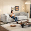 97.7 " Velvet Sleeper Sofa