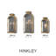 Lanterne murale d'extérieur 3 lumières Rowley